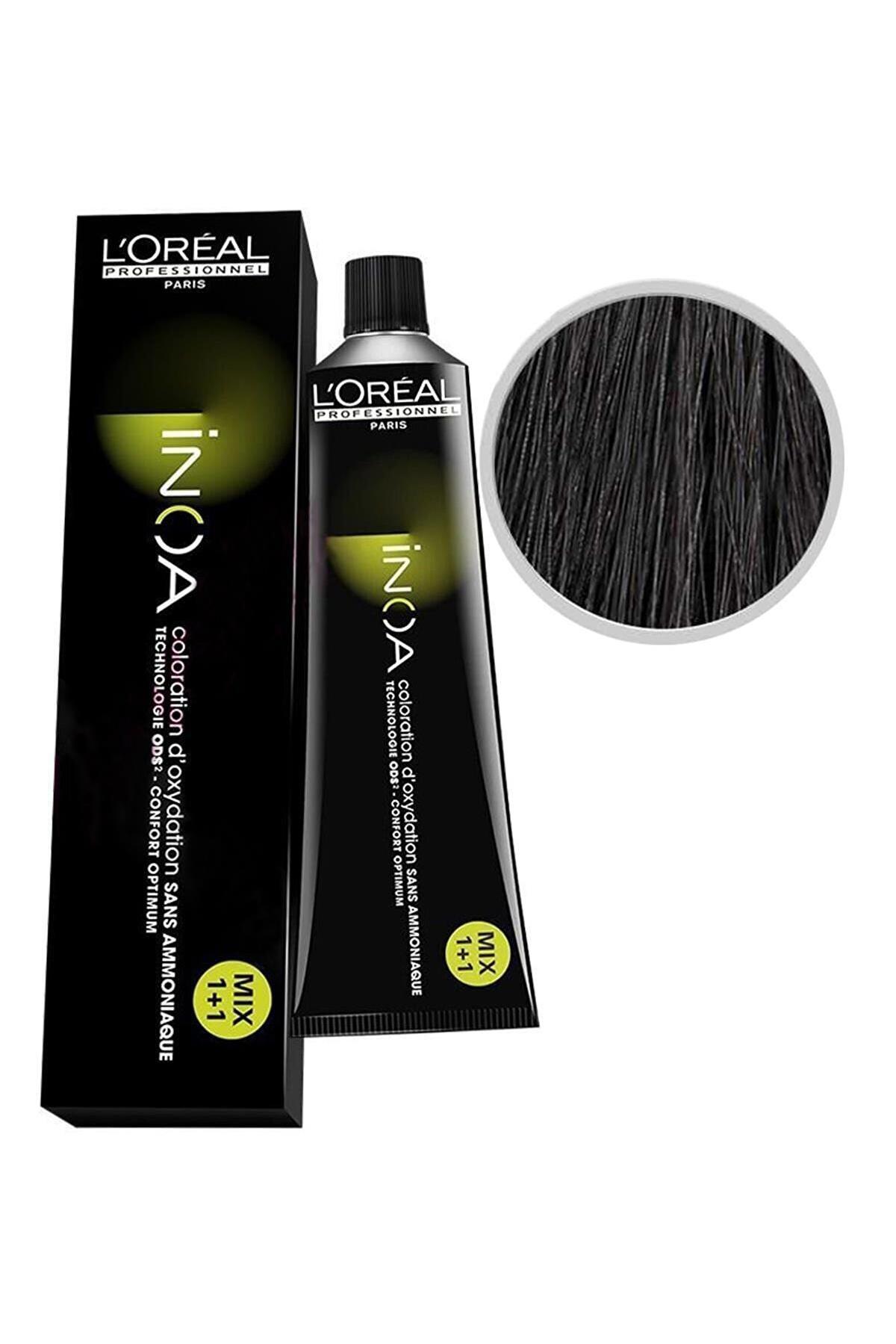 L'Oreal Professionnel 4.0 Yoğun Kahve Amonyaksız Krem Saç Boyası 60 ml