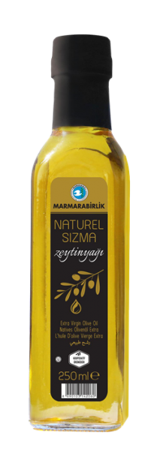 Marmarabirlik Natürel Polifenolsüz Soğuk Sıkım Olgun Hesap Cam Sızma Zeytinyağı 0.25 lt