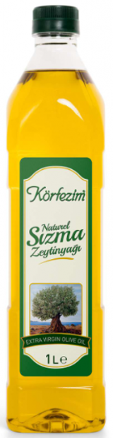 Körfezim Natürel Polifenolsüz Soğuk Sıkım Olgun Hesap Pet Sızma Zeytinyağı 1 lt
