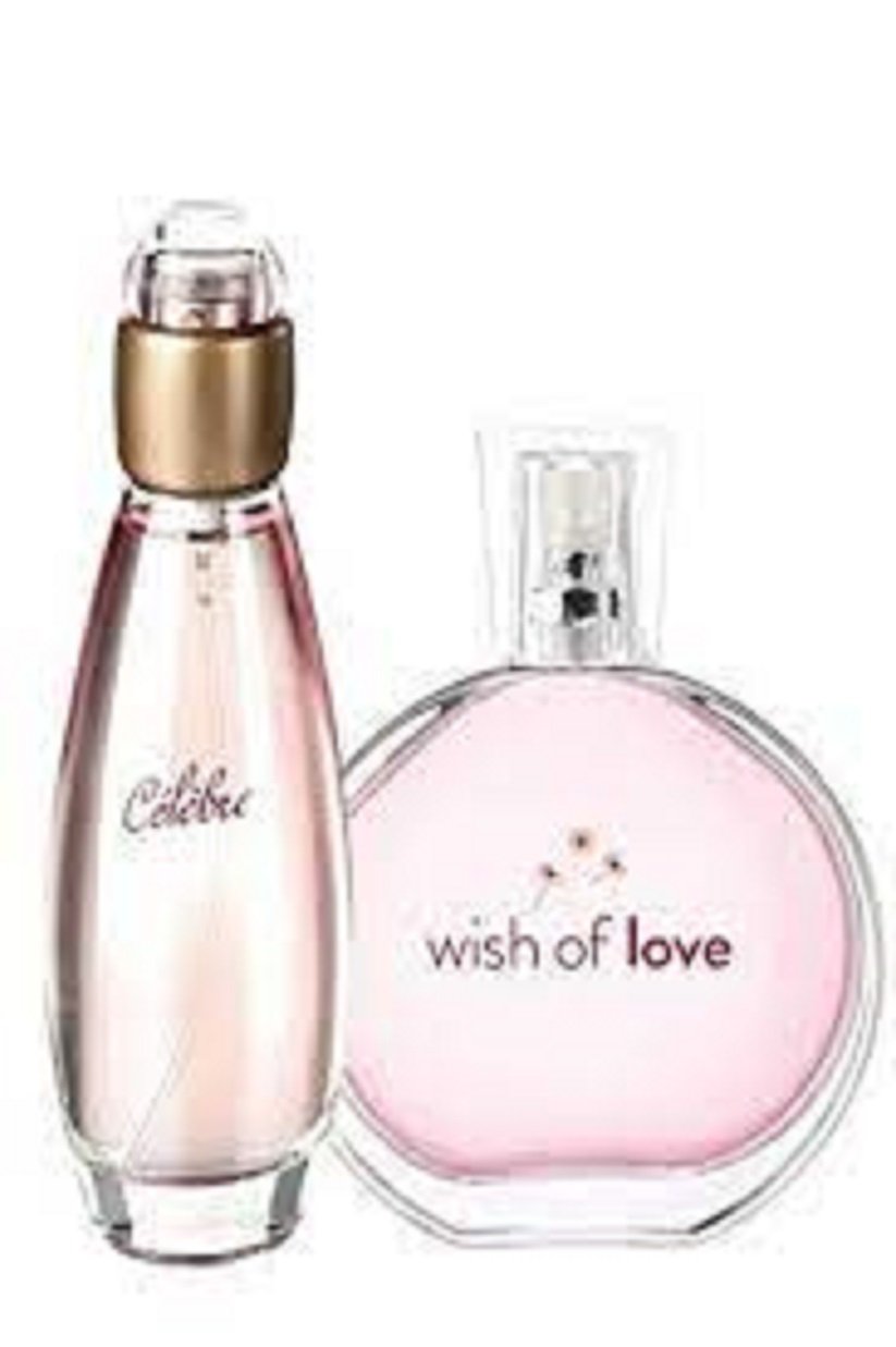 Avon Celebre & Wish Of Love EDT Çiçeksi-Meyvemsi Kadın Parfüm 2x50 ml