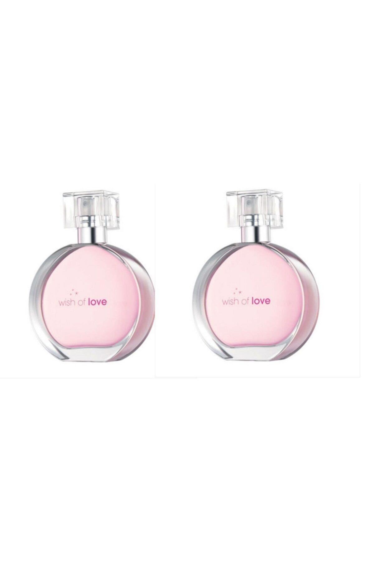 Avon Wish Of Love EDT Çiçeksi-Meyvemsi Kadın Parfüm 2x50 ml