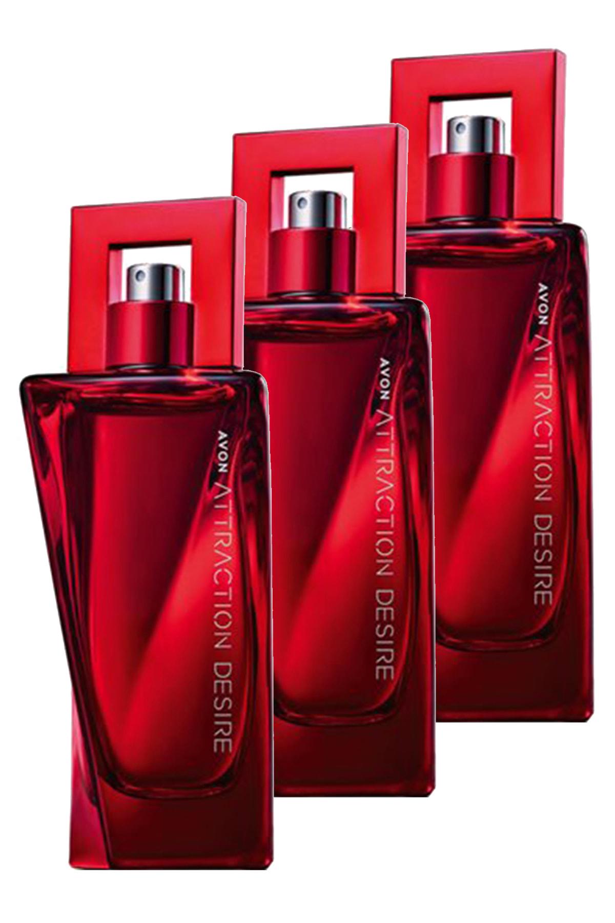 Avon Attraction Desire EDP Oryantal Kadın Parfüm 3x50 ml