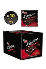 Eti Karam Bitter Çikolata 60 gr 10 Adet