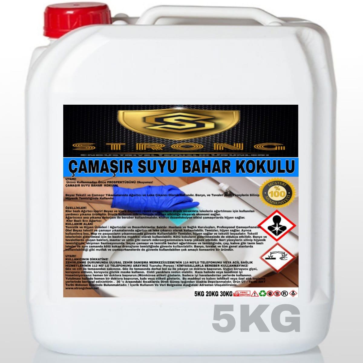 Strong Bahar Kokulu Renkliler İçin Sıvı Çamaşır Suyu 5 kg