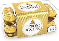 Ferrero Rocher Fındıklı Çikolata 200 gr 16 Adet