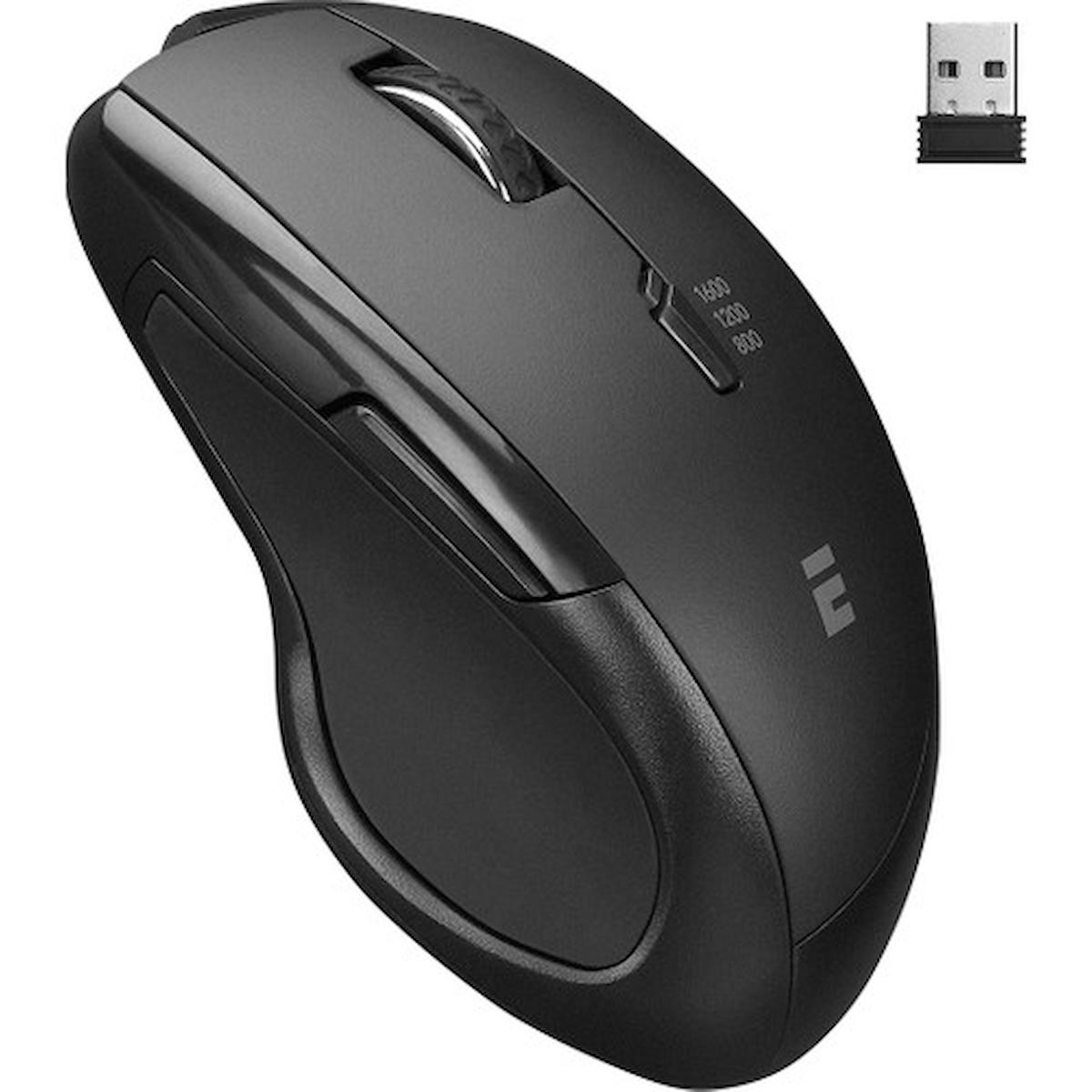 Everest SM-32Bt Kablosuz Siyah Optik Mouse