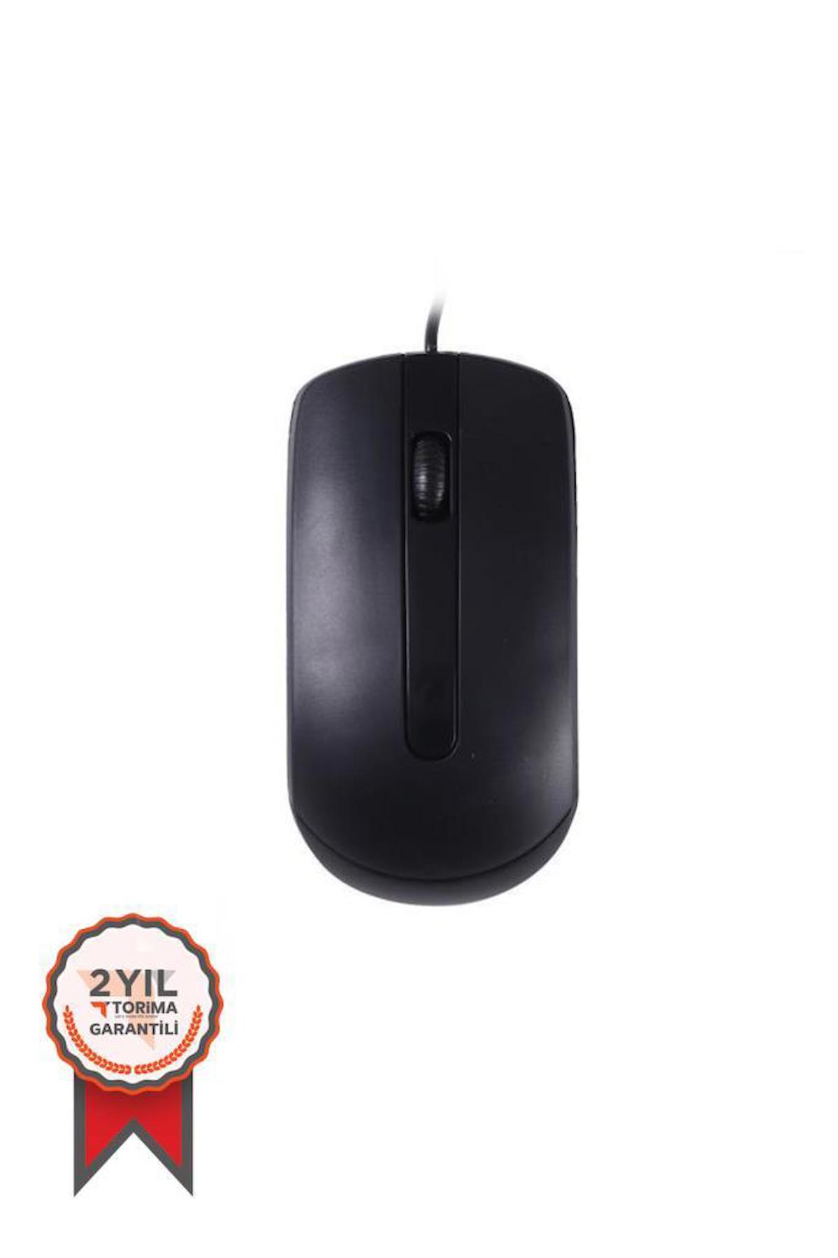 Torima Tm-06 Ergonomik Kablolu Siyah Optik Mouse