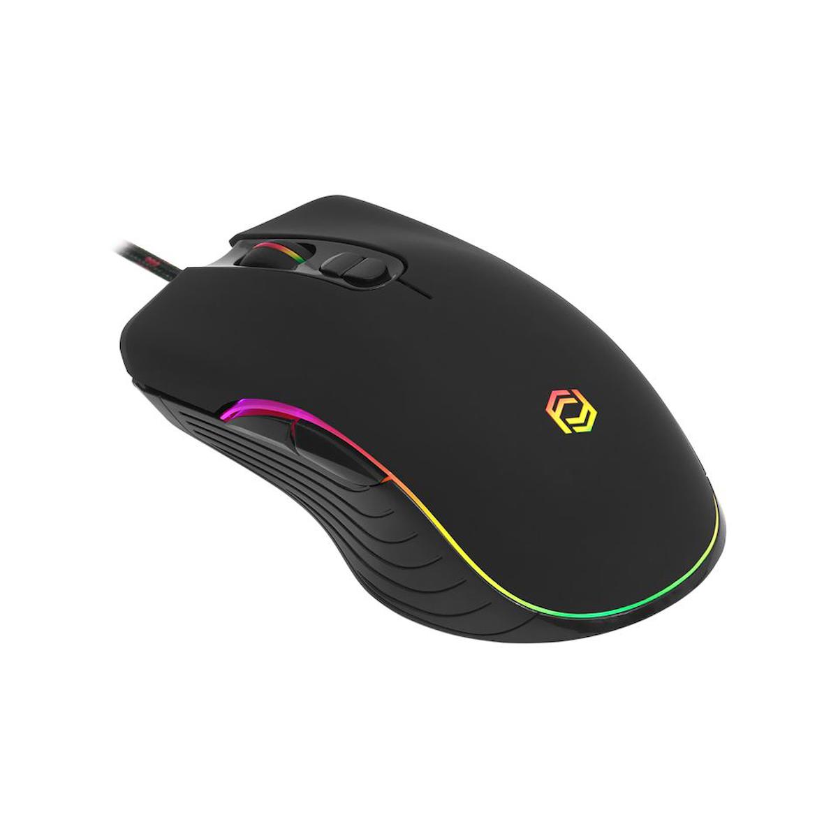 Frisby FM-G3725K GX32 Makrolu Kablolu Siyah Optik Mouse