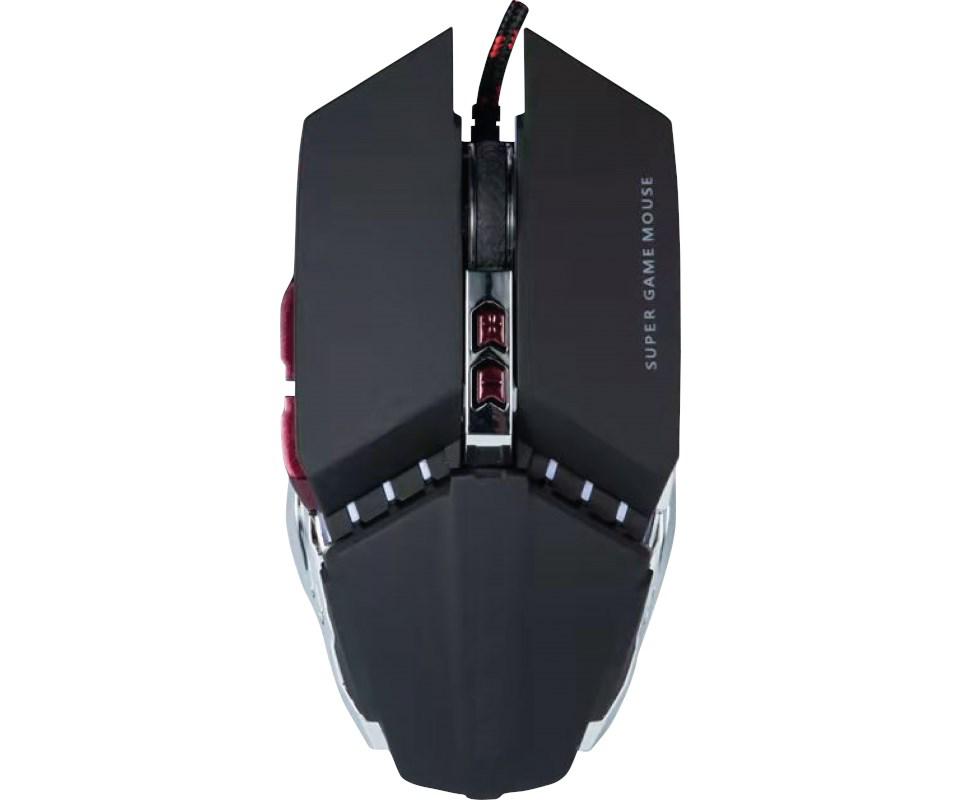 Concord C-23 RGB Makrolu Kablolu Siyah Gaming Mouse