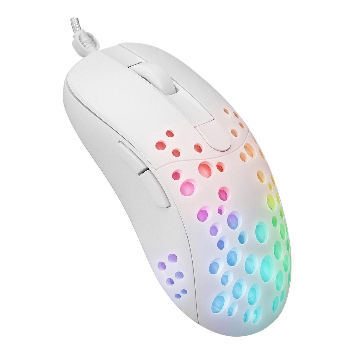 Altec Lansing Makrolu Kablolu Beyaz Gaming Mouse