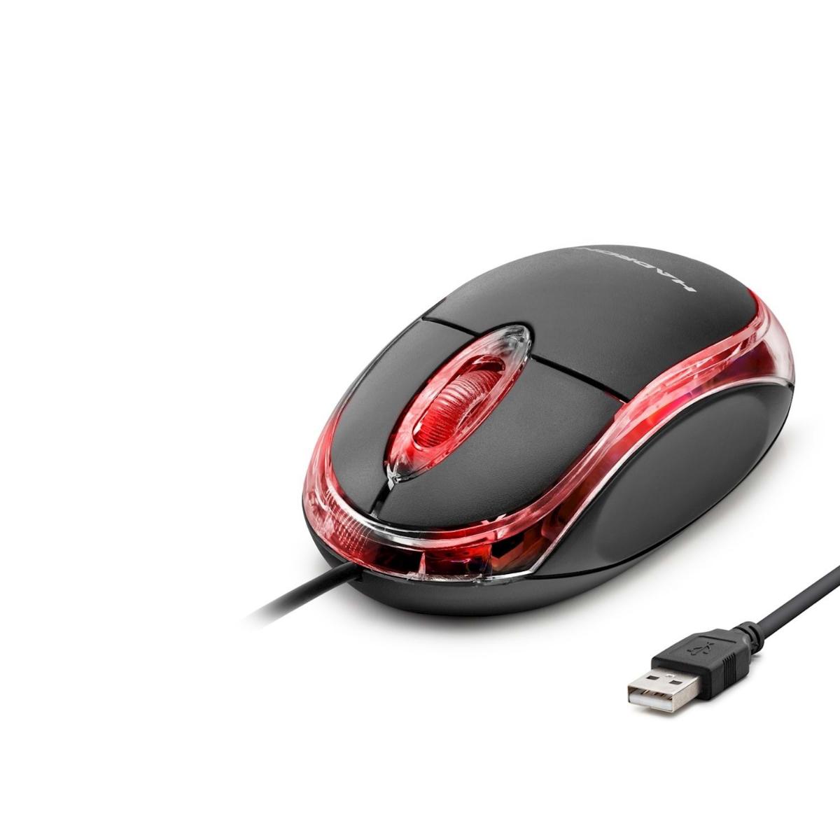 Hadron H5601 Kablolu Siyah Lazer Mouse