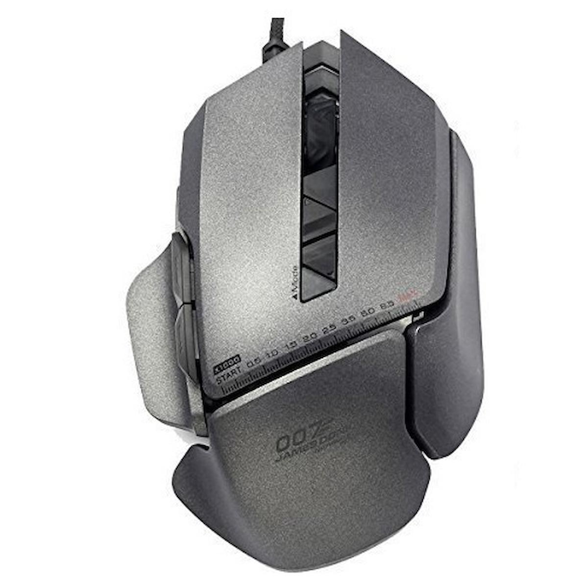 James Donkey RGB Makrolu Kablolu Siyah Optik Mouse