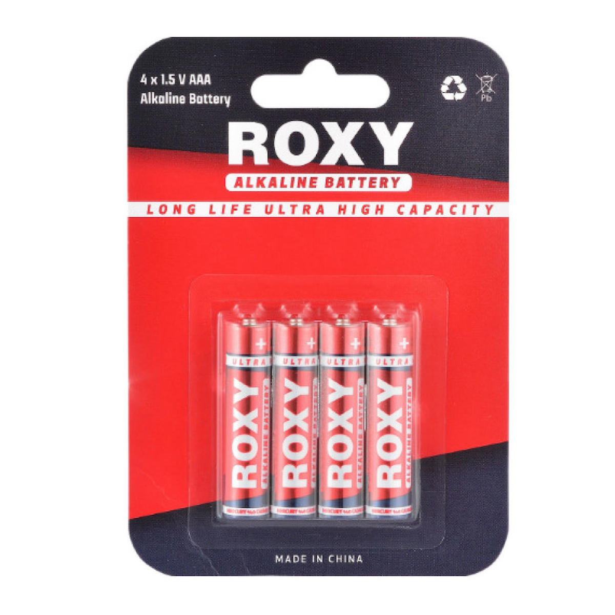 Roxy 1.5 V Alkalin AAA / İnce Kalem Pil 48'li