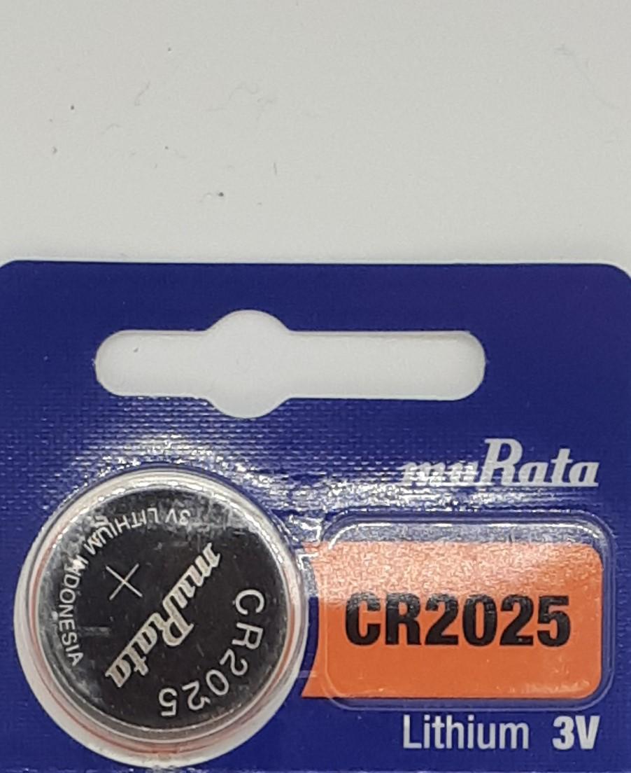 Murata CR2025 3 V Lityum Düğme Pil