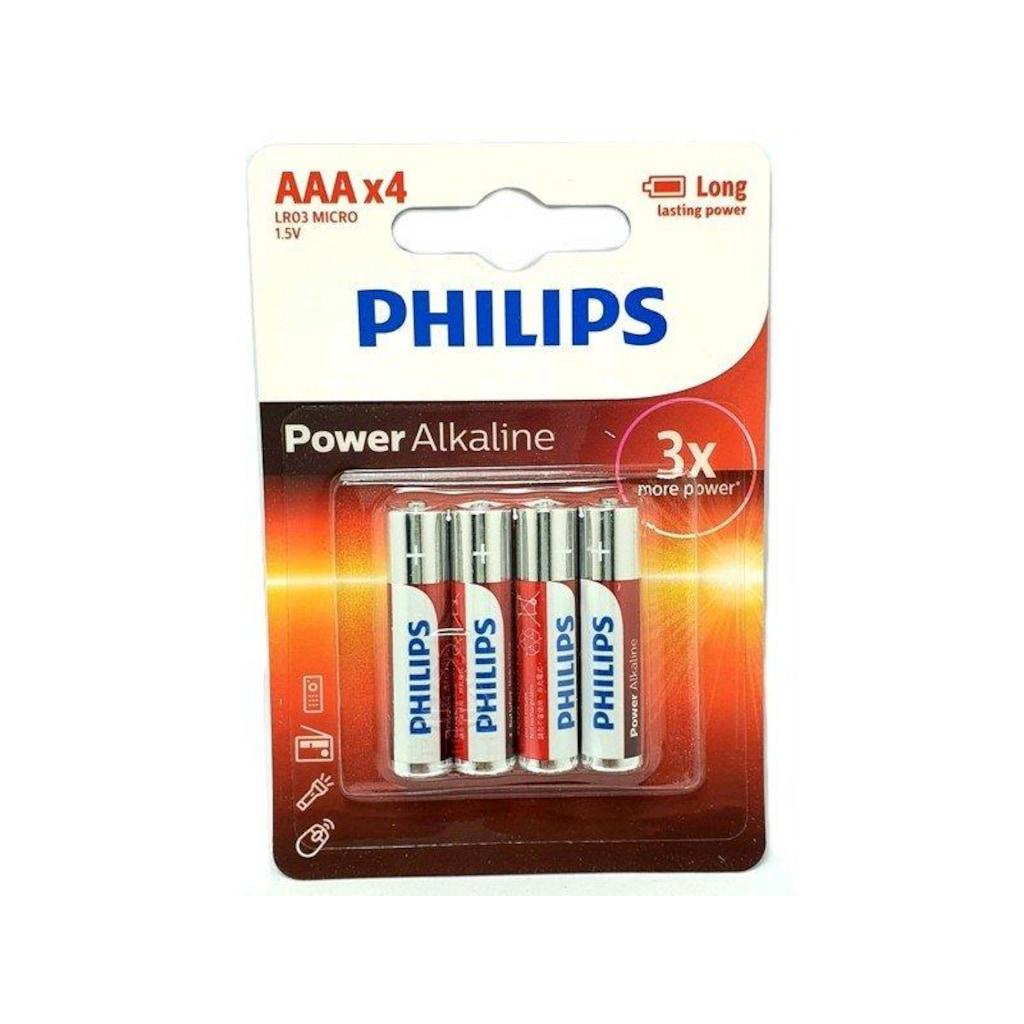 Philips LR03 1.5 V Alkalin AA / Kalem Pil 4'lü