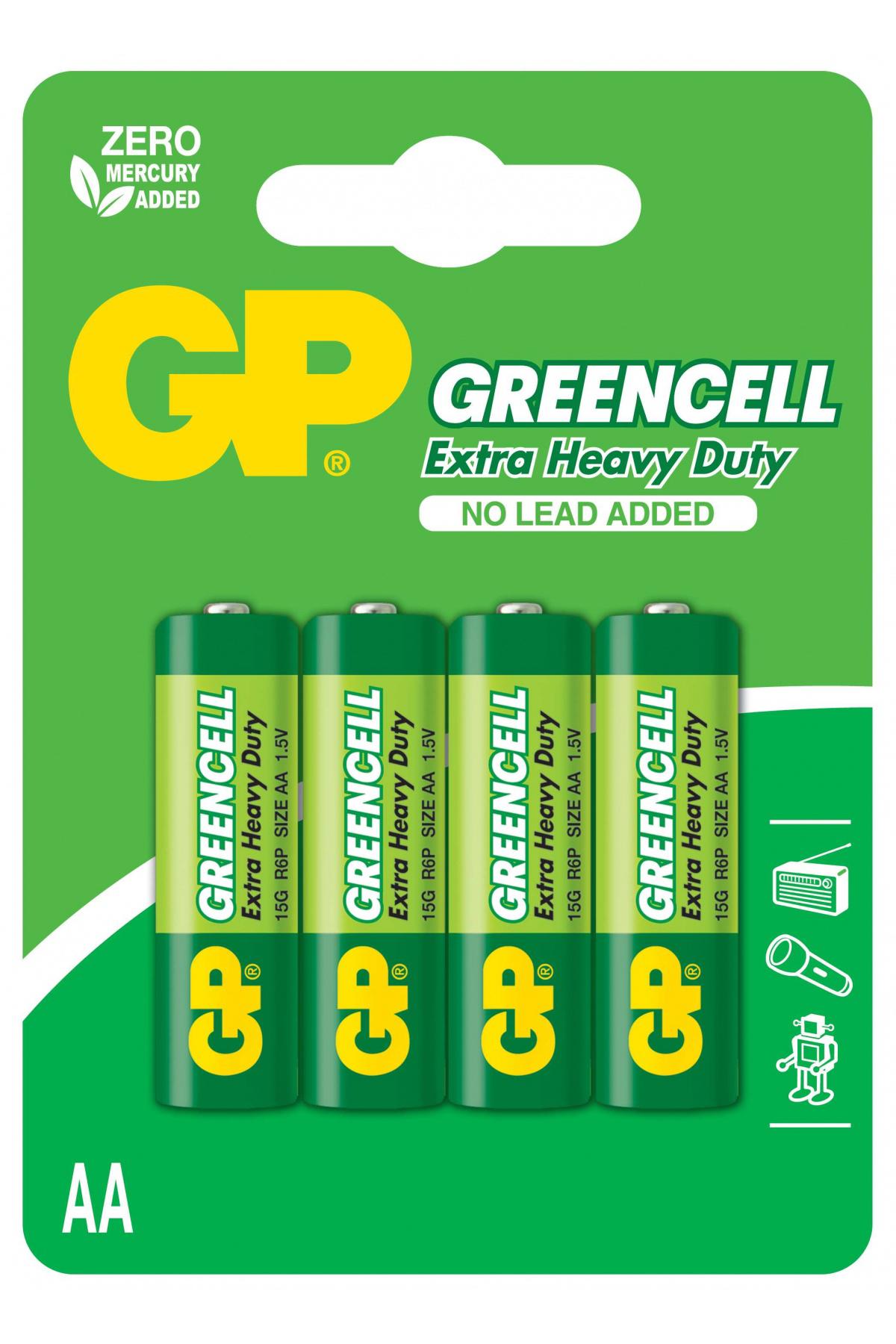 Gp GP15GU4 1.5 V Çinko AA / Kalem Pil 4'lü