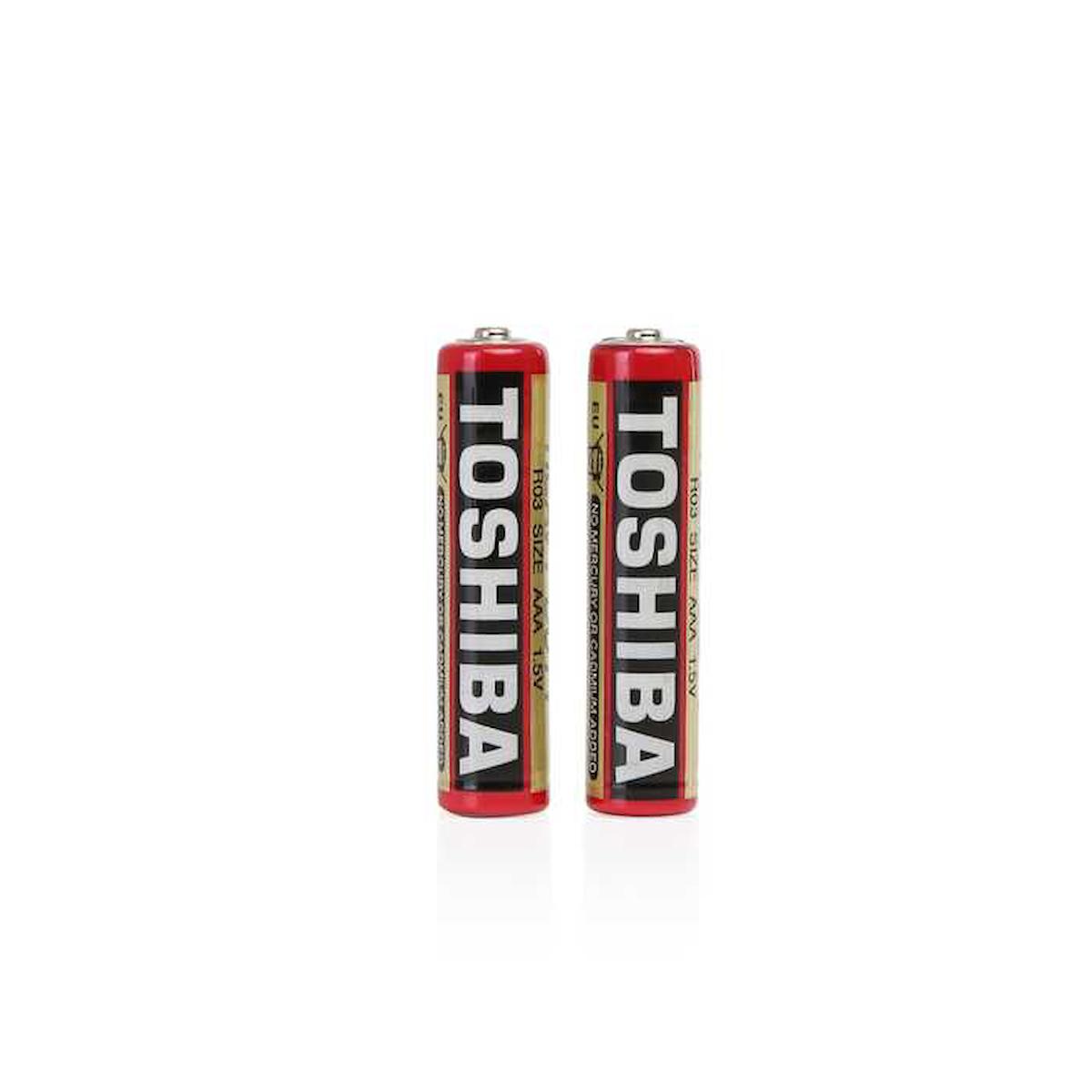 Toshiba R03 1.5 V AAA / İnce Kalem Pil 2'li