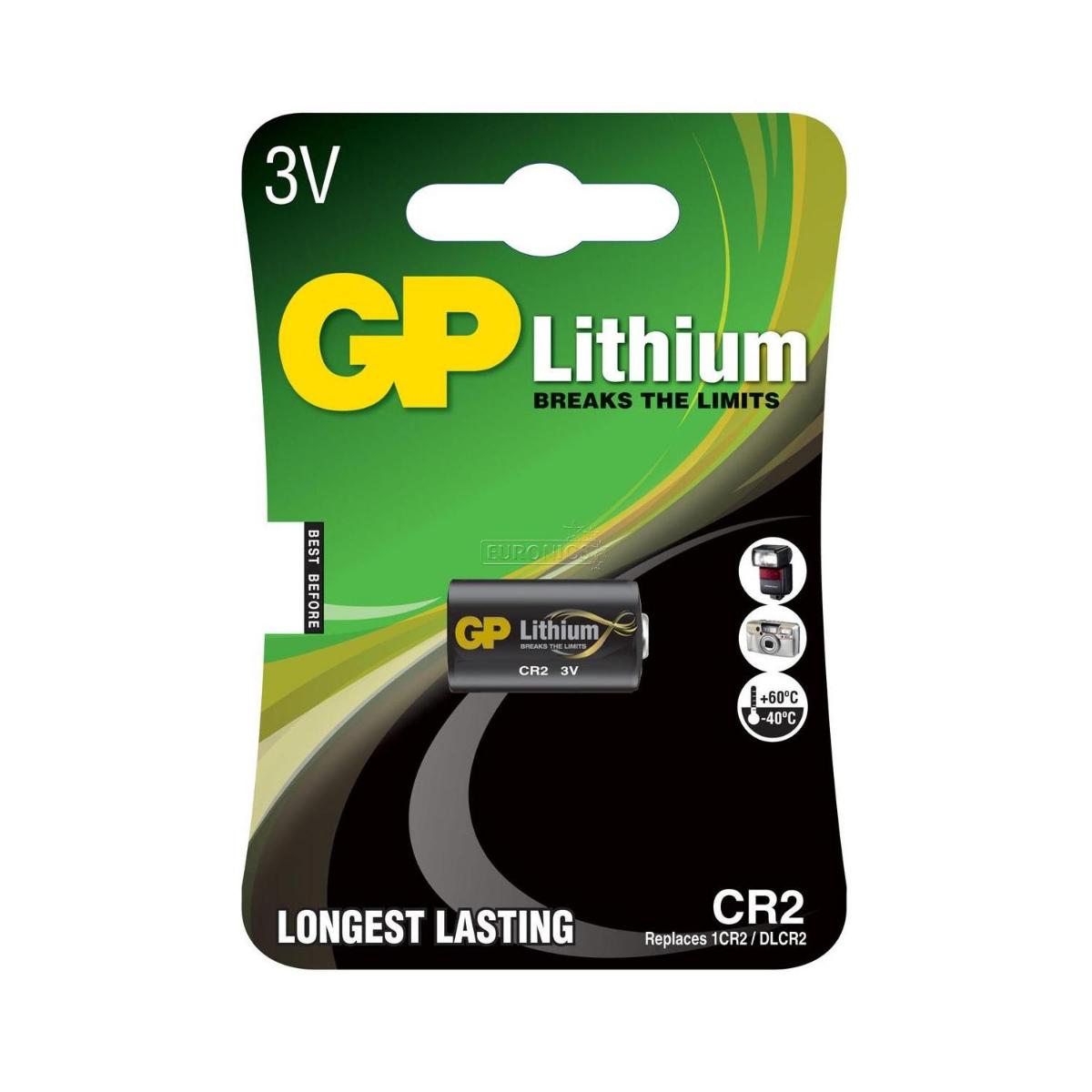 Gp 3 V Lityum CR2 Pil