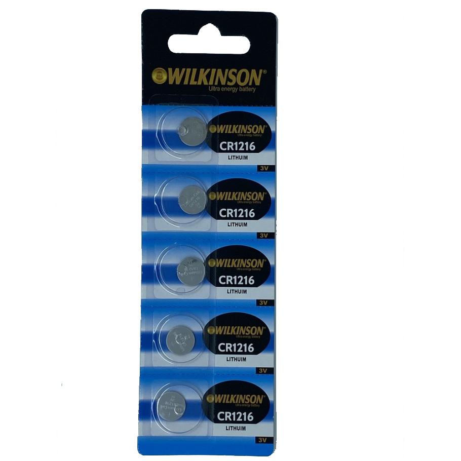 Wilkinson CR1216 3 V Lityum Düğme Pil 5'li