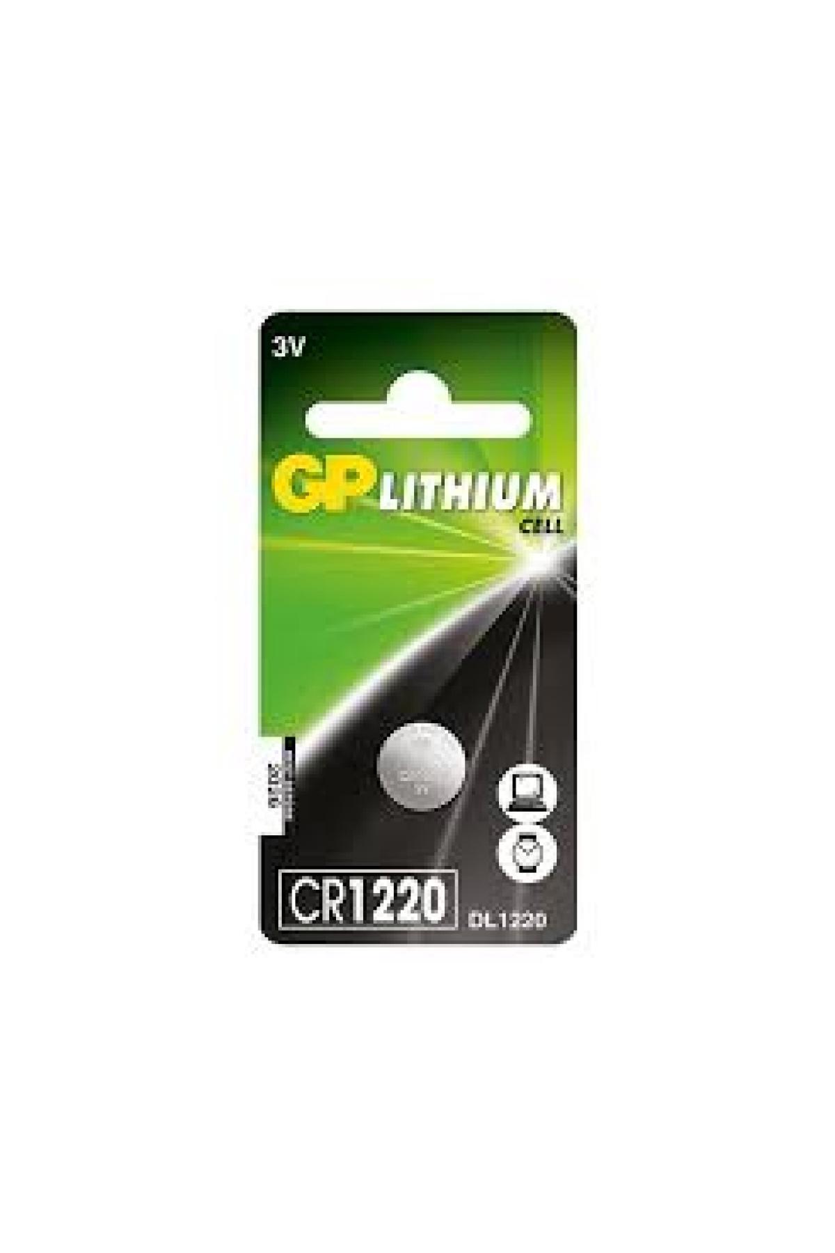 Gp CR1220 3 V Lityum Düğme Pil