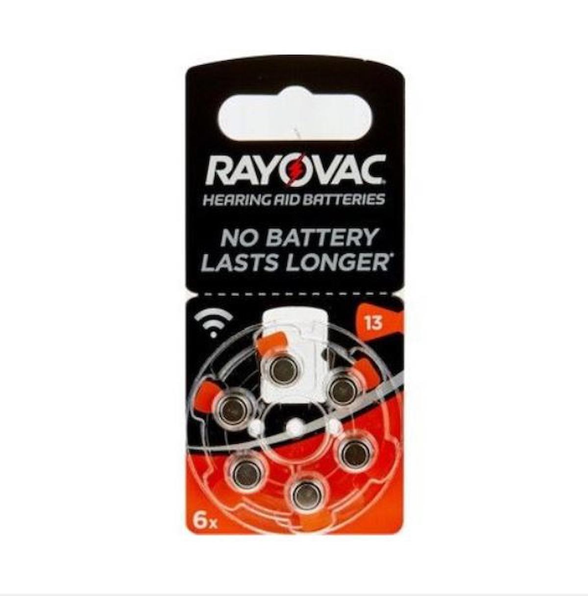 Rayovac 13 Düğme Pil 6'lı
