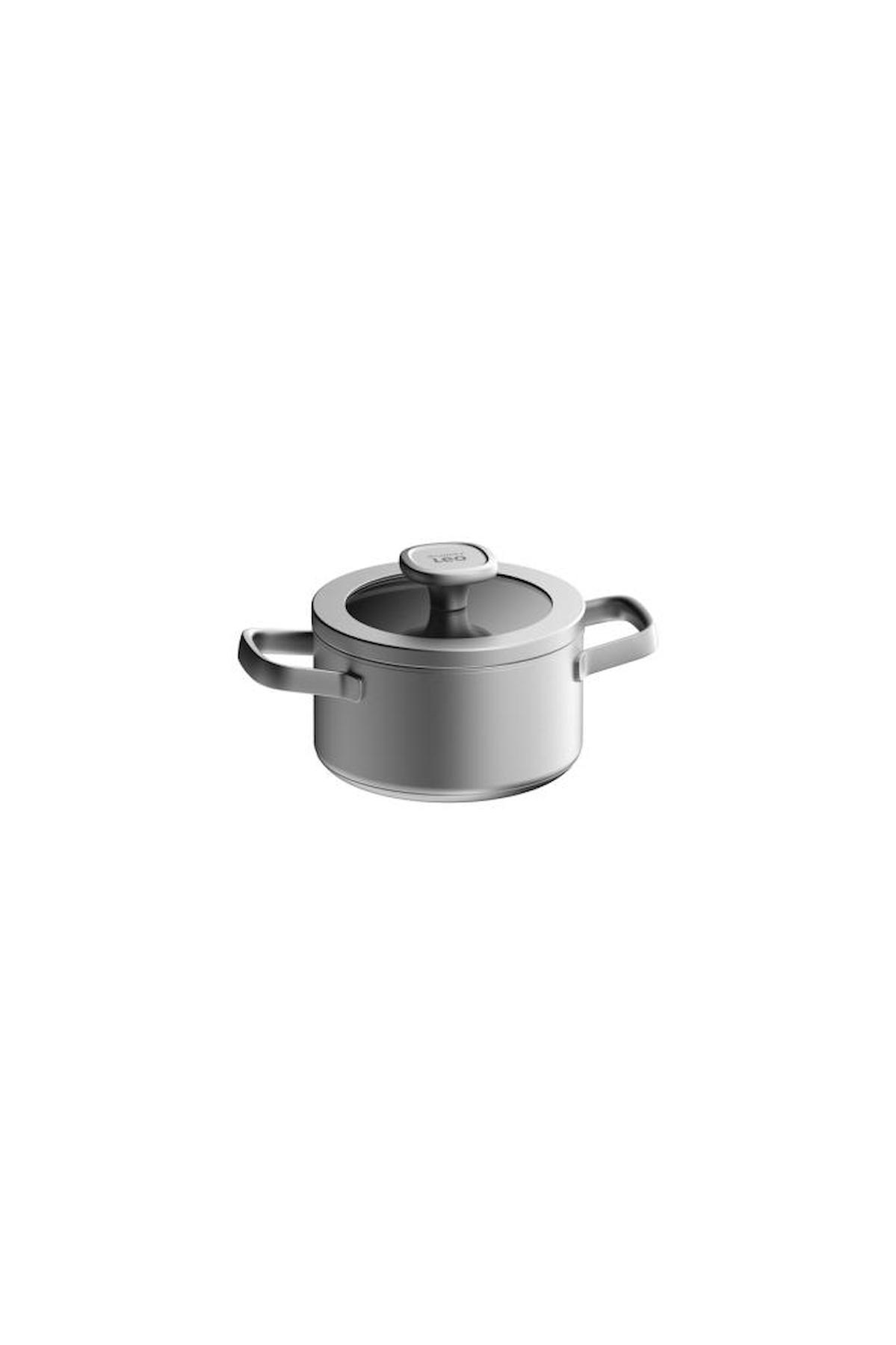 Berghoff Graphite 16 cm Paslanmaz Çelik Derin Tencere
