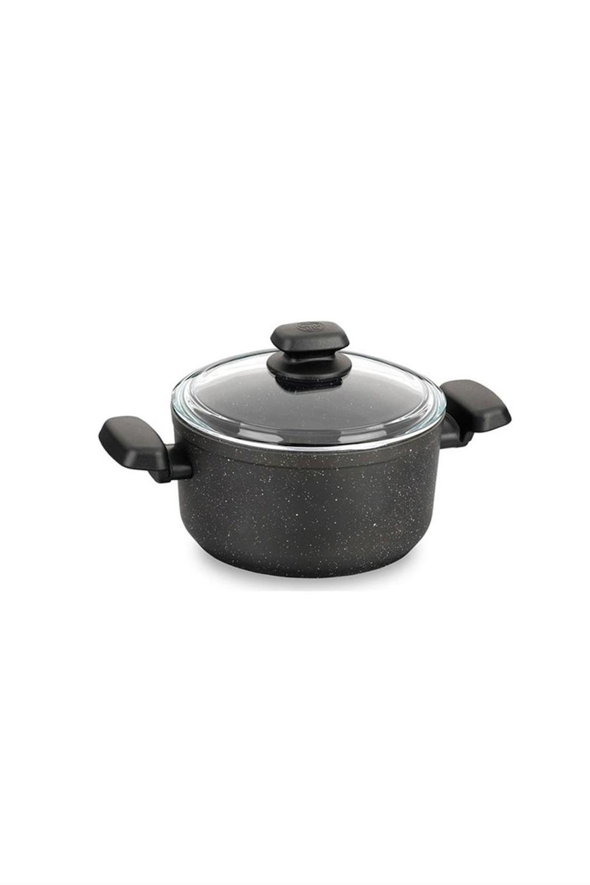 Korkmaz A1342 Ornella 24 cm Granit Derin Tencere