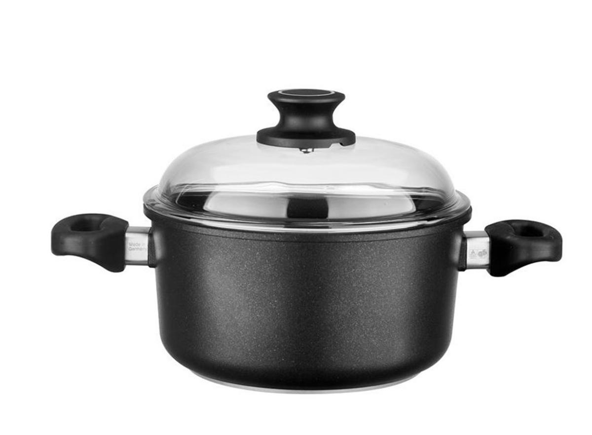 Leggno Cm-Blk2222Dt20 20 cm Döküm Derin Tencere