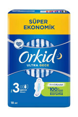 Orkid Ultra Extra İnce 18'li Hijyenik Ped 1 Adet