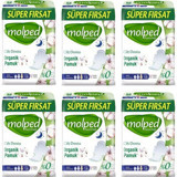 Molped Pure & Soft Organik İnce 18'li Hijyenik Ped 6 Adet