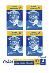 Orkid Ultra İnce 18'li Hijyenik Ped 4 Adet