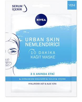 Nivea Urban Skin Aloe Veralı Nemlendirici Kağıt Yüz Maskesi 1 Adet