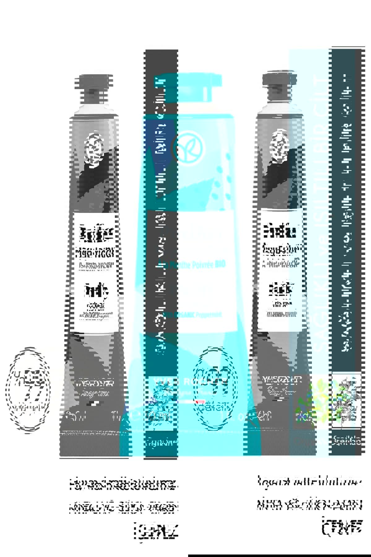 Yves Rocher Purifier Krem Yüz Maskesi 30 ml