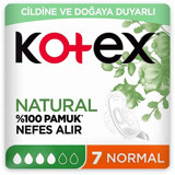 Kotex Natural Ultra Organik İnce 7'li Hijyenik Ped 1 Adet