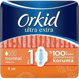Orkid Ultra Extra İnce 8'li Hijyenik Ped 2 Adet