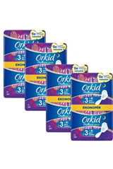 Orkid Platinum İnce 12'li Hijyenik Ped 4 Adet