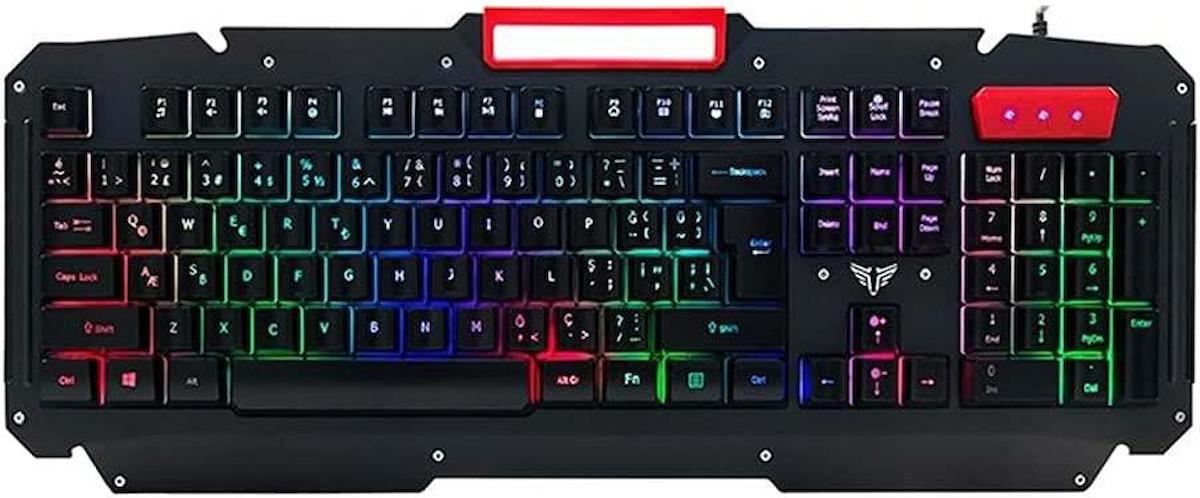 Everest KB-R800 Türkçe RGB 104 Tuşlu Kablolu Siyah Gaming Klavye