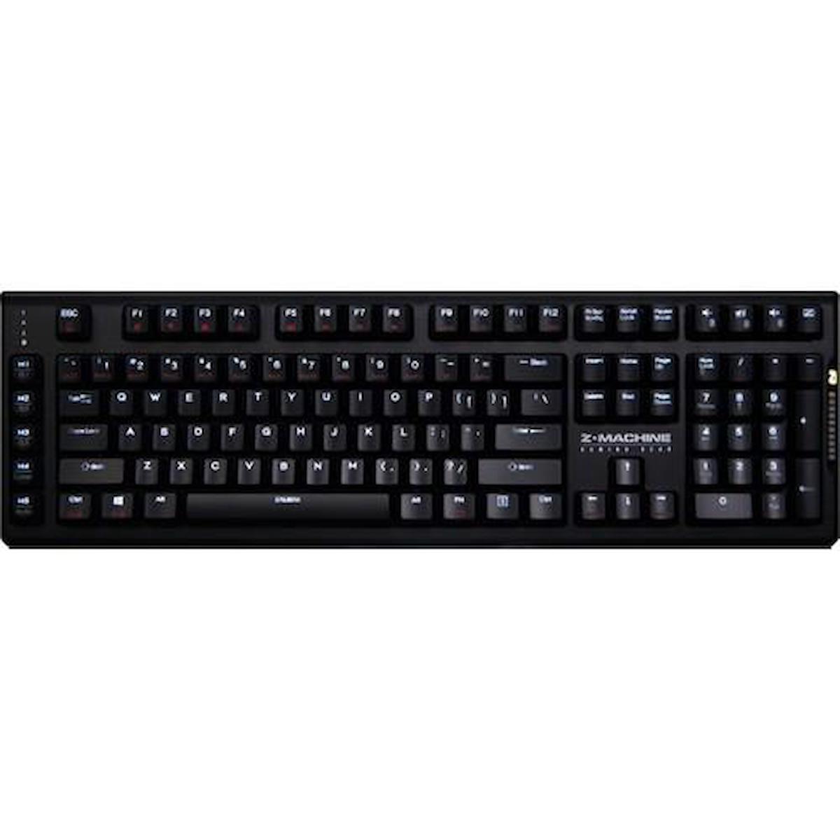 Zalman ZM-K700M Türkçe 108 Tuşlu Kablolu Siyah Mekanik Klavye