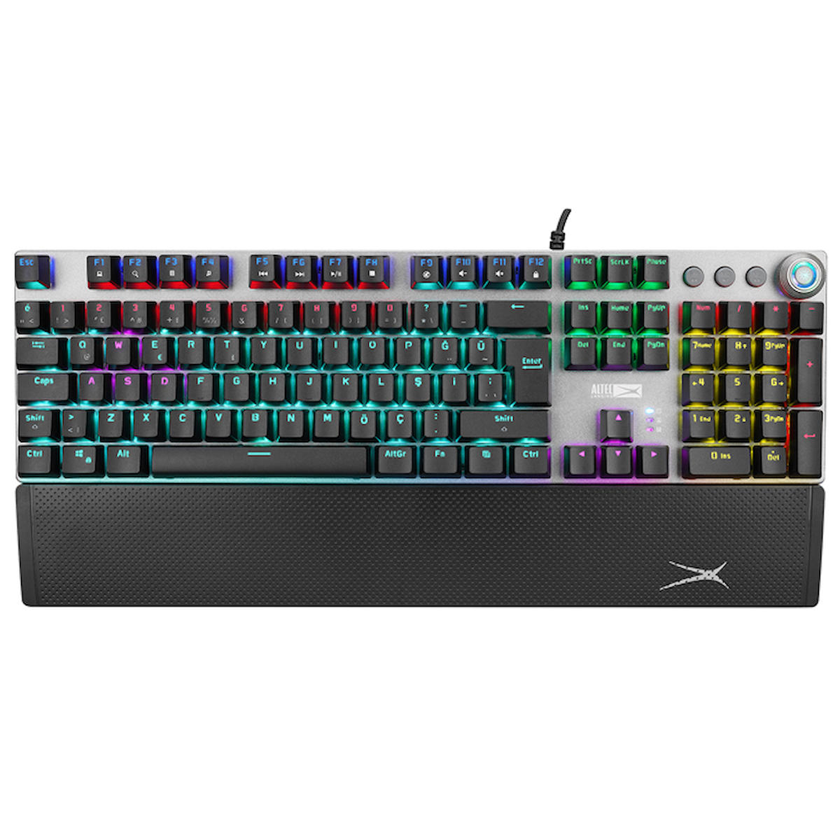 Altec Lansing ALGK8614GR Türkçe 102 Tuşlu Red Switch Kablolu Siyah Mekanik Gaming Klavye