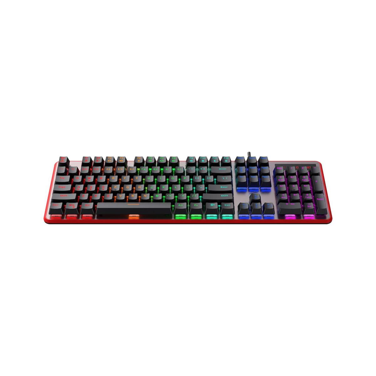 Havit KBB870L Türkçe Q RGB 104 Tuşlu Kablolu Siyah Mekanik Gaming Klavye