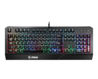MSI GK20 Türkçe Q 104 Tuşlu Kablolu Siyah Gaming Klavye