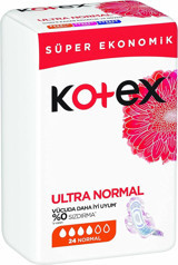 Kotex Ultra İnce 24'lü Hijyenik Ped 2 Adet