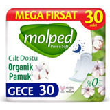 Molped Pure & Soft İnce 30'lu Hijyenik Ped 4 Adet