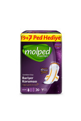 Molped SuperNight İnce 26'lı Hijyenik Ped 1 Adet