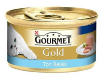 Purina Gourmet Gold Kıyılmış Ton Balıklı Yetişkin Yaş Kedi Maması 85 gr