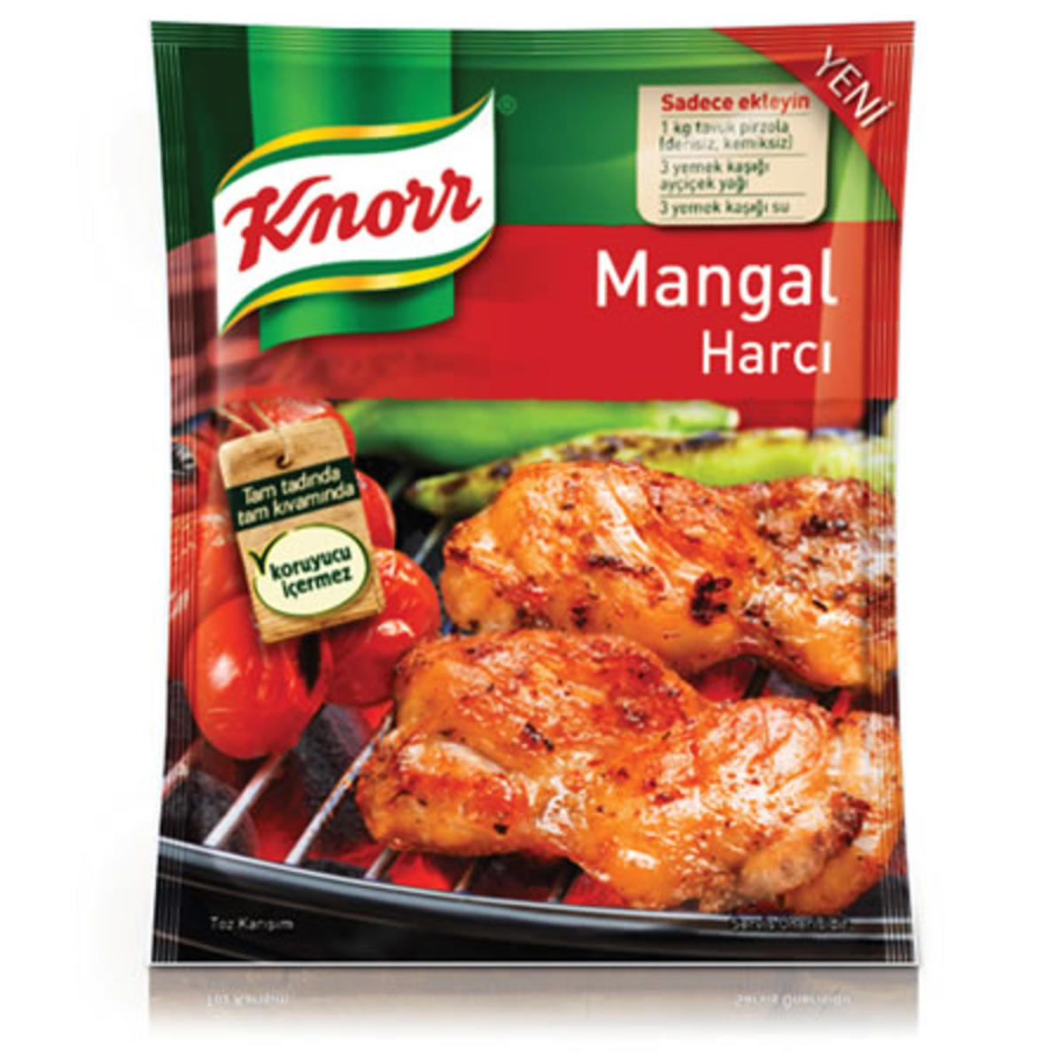 Knorr Glutensiz Tane Mangal Harcı 37 gr