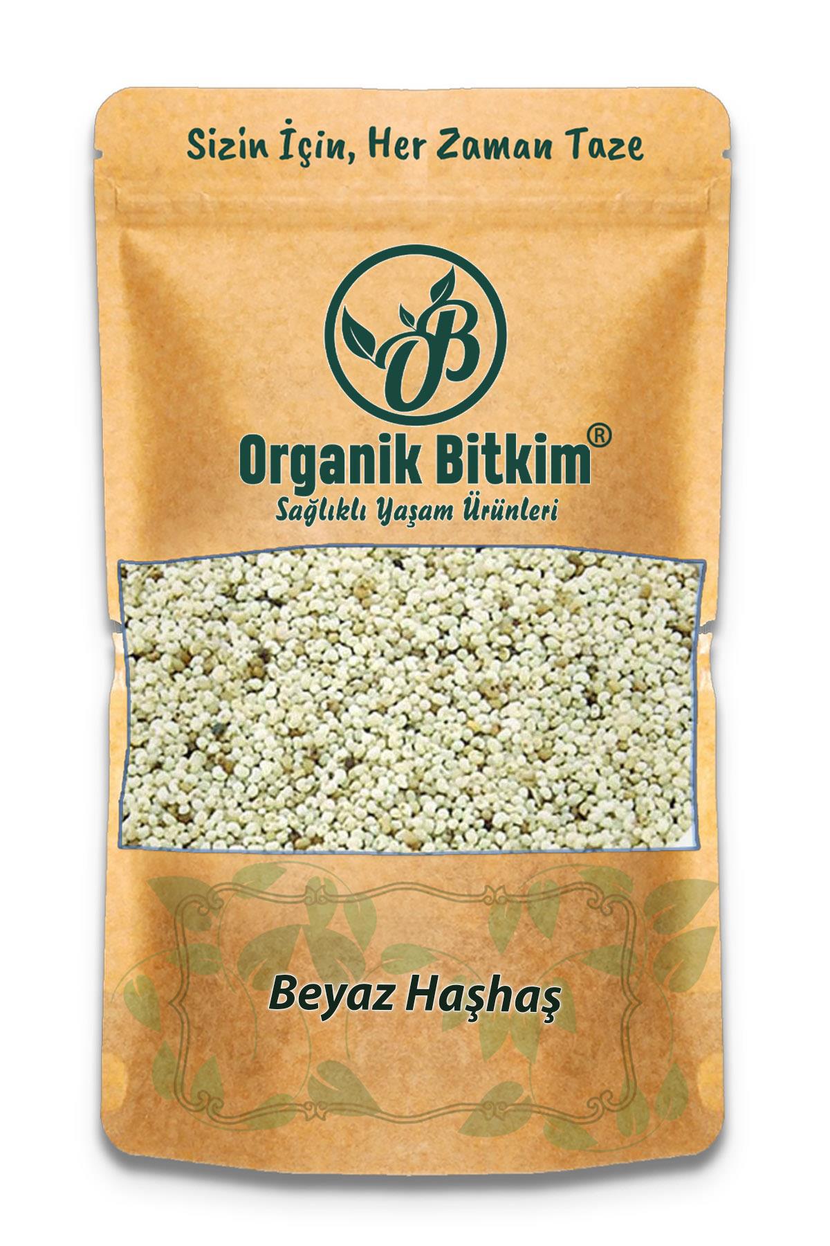 Organik Bitkim Glutensiz Beyaz Haşhaş Tane 1 kg