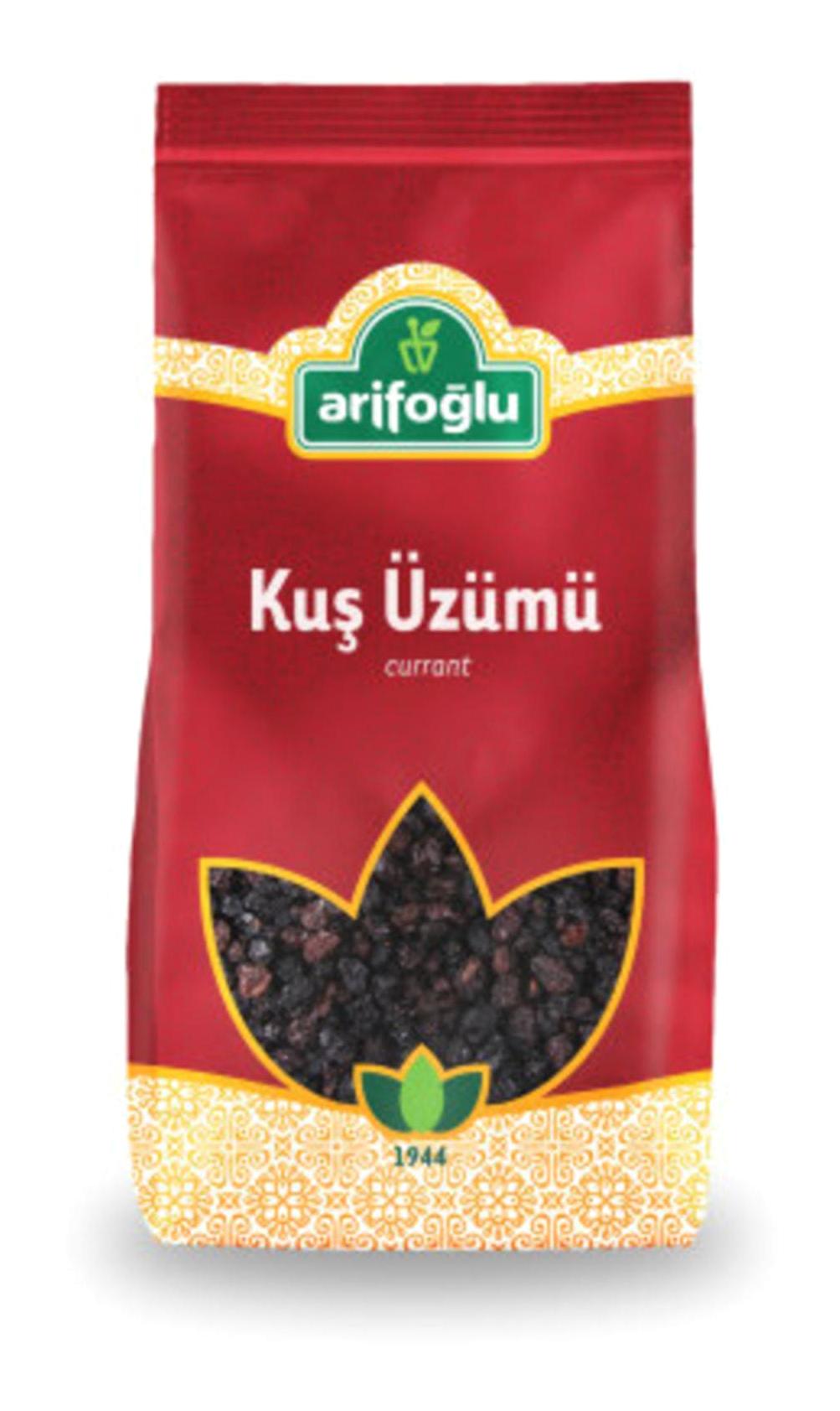 Arifoğlu Vegan Kuş Üzümü Tane 250 gr