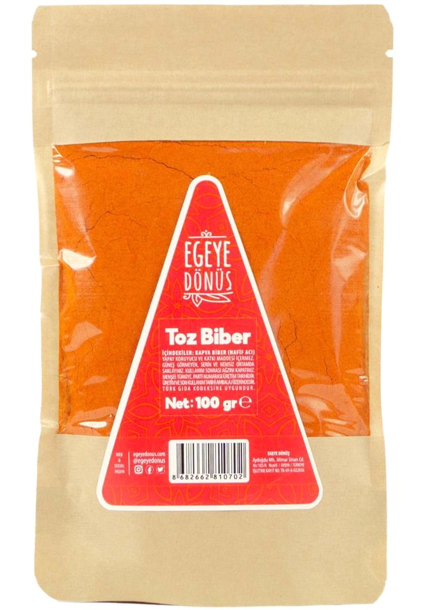 Egeye Dönüş Vegan Toz Biber 100 gr