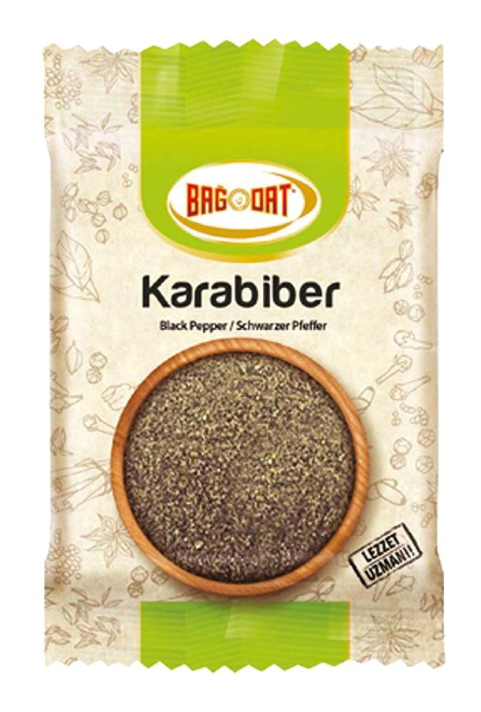 Bağdat Doğal Karabiber Toz 40 gr